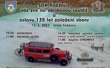 Okrsková soutěž a výročí 135 let SDH Kněžnice