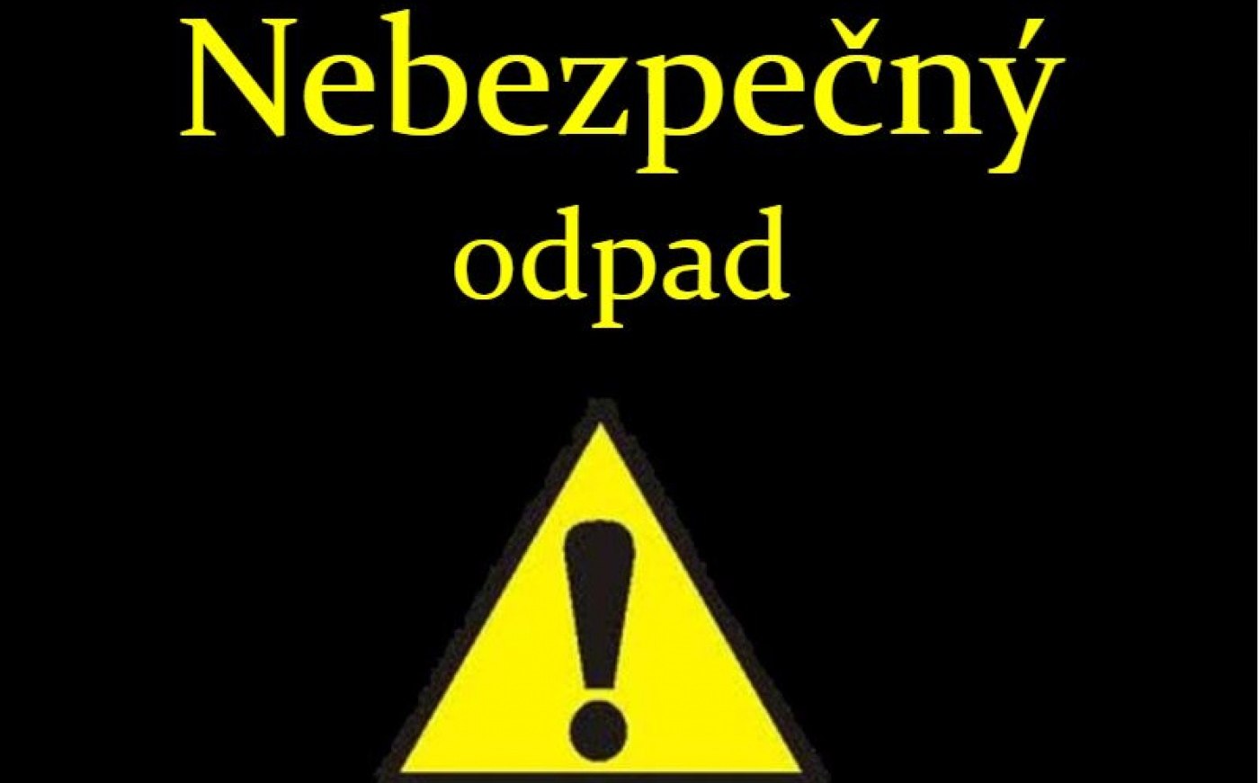 Svoz nebezpečného odpadu 25.5.2021